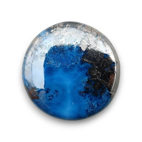 Azurite cabochon fi 27 mm no 5 Azurite cabochon fi 27 mm no 5
