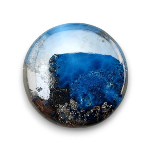 Azurite cabochon fi 27 mm no 5 Azurite cabochon fi 27 mm no 5