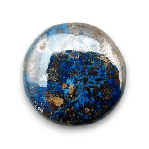Azurite cabochon fi 27 mm no. 9 Azurite cabochon fi 27 mm no. 9