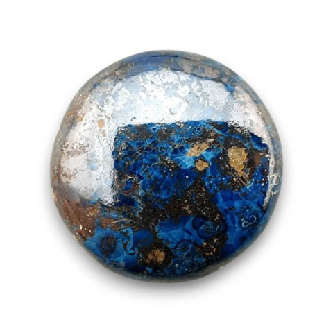 Azurite cabochon fi 27 mm no. 9 Azurite cabochon fi 27 mm no. 9