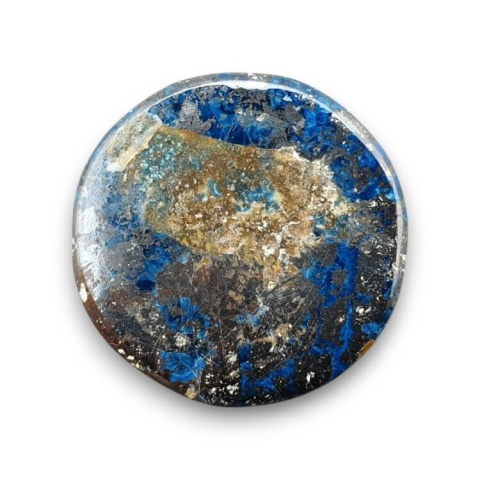Azurite cabochon fi 27 mm no. 9 Azurite cabochon fi 27 mm no. 9