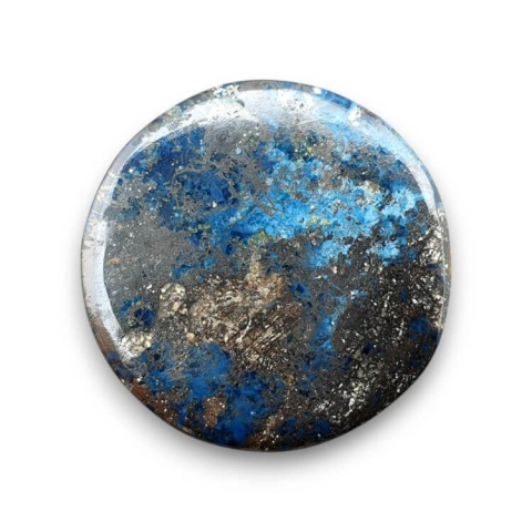 Azurite cabochon fi 28 mm no 10 Azurite cabochon fi 28 mm no 10