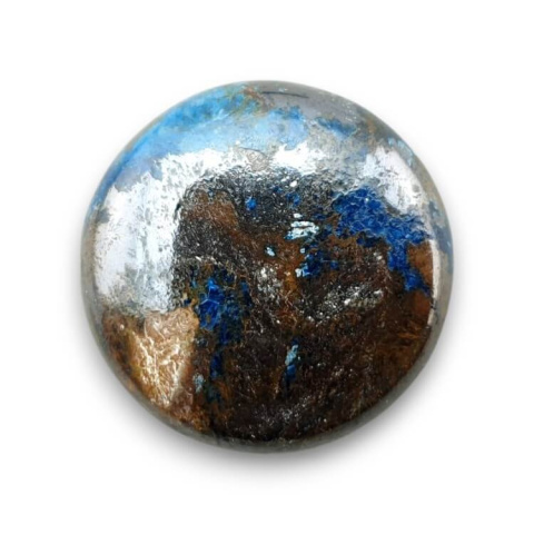 Azurite cabochon fi 28 mm no 8 Azurite cabochon fi 28 mm no 8