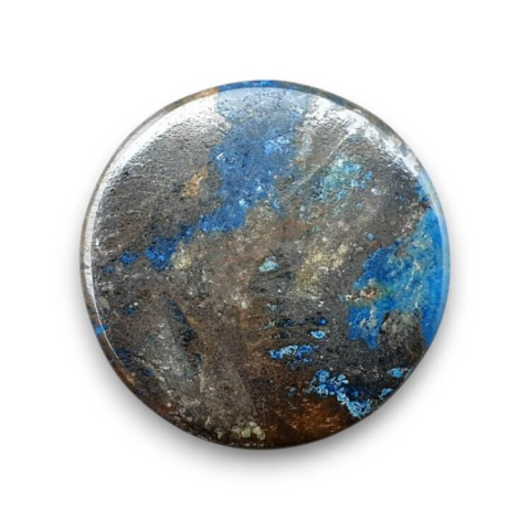 Azurite cabochon dia. 29 mm no 12 Azurite cabochon dia. 29 mm no 12