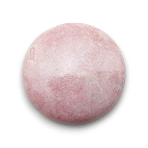 Pink rhodonite cabochon fi 26 mm no 16 Pink rhodonite cabochon fi 26 mm no 16