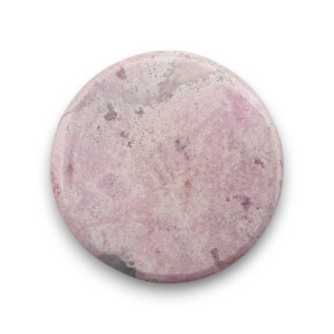Rhodonite pink cabochon fi 26 mm no. 22 Rhodonite pink cabochon fi 26 mm no. 22
