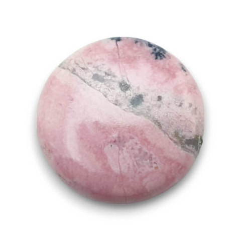 Rhodonite pink cabochon fi 27 mm no. 1 Rhodonite pink cabochon fi 27 mm no. 1
