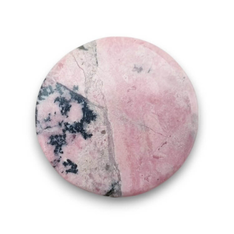Rhodonite pink cabochon fi 27 mm no. 1 Rhodonite pink cabochon fi 27 mm no. 1