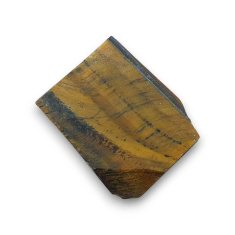 Tiger's eye cut raw 31x26 mm No 26 Tiger's eye cut raw 31x26 mm No 26