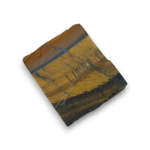 Tiger's eye cut raw 33x29 mm No 17 Tiger's eye cut raw 33x29 mm No 17