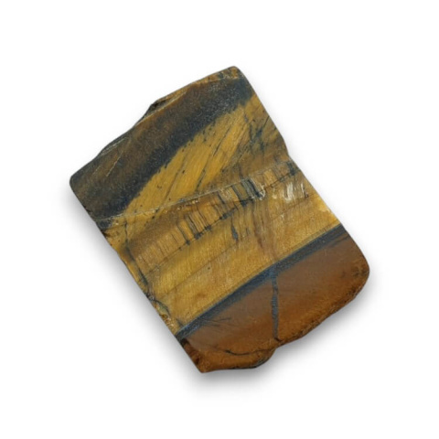 Tiger's eye cut raw 35x26 mm No 7 Tiger's eye cut raw 35x26 mm No 7