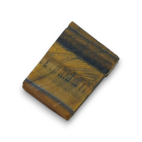 Tiger's eye cut raw 36x27 mm No 23 Tiger's eye cut raw 36x27 mm No 23