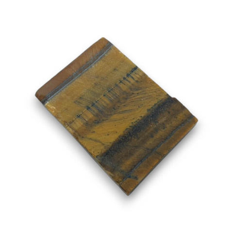 Tiger's eye cut raw 36x27 mm No 23 Tiger's eye cut raw 36x27 mm No 23