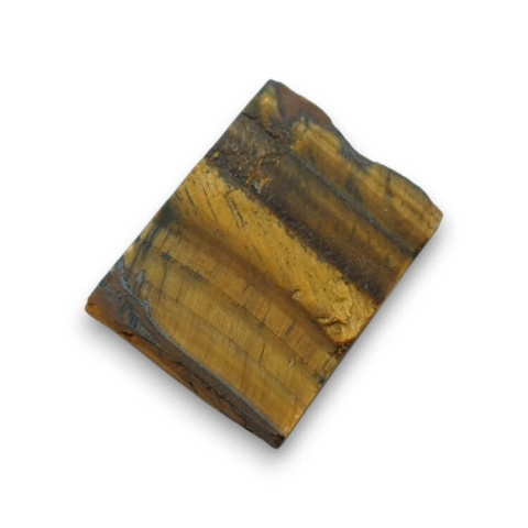 Tiger's eye cut raw 37x29 mm No 16 Tiger's eye cut raw 37x29 mm No 16