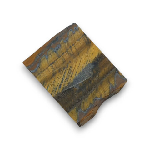 Tiger's eye cut raw 37x29 mm No 16 Tiger's eye cut raw 37x29 mm No 16
