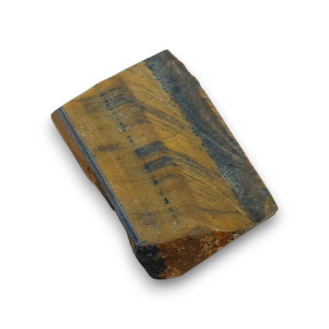 Tiger's eye cut raw 40x28 mm No 28 Tiger's eye cut raw 40x28 mm No 28