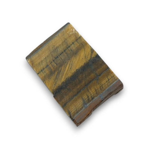 Tiger's eye cut raw 42x29 mm No 5 Tiger's eye cut raw 42x29 mm No 5