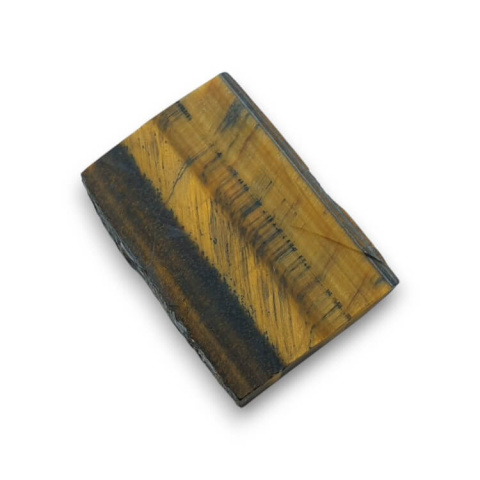 Tiger's eye cut raw 44x31 mm No 1 Tiger's eye cut raw 44x31 mm No 1