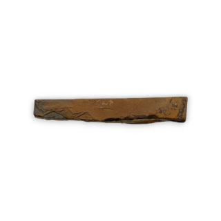 Tiger's eye cut raw 44x32 mm No 21