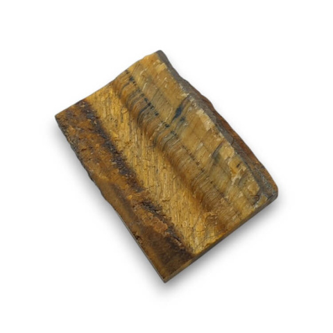 Tiger's eye cut raw 44x32 mm No 21 Tiger's eye cut raw 44x32 mm No 21