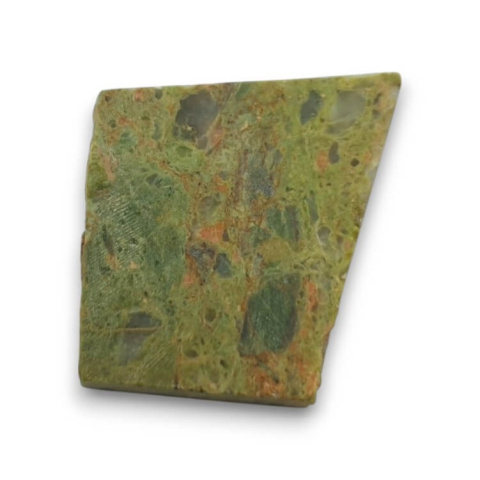 Unakite cut raw 31x29 mm No 43 Unakite cut raw 31x29 mm No 43