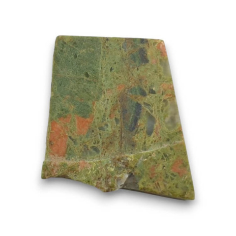 Unakite cut raw 31x29 mm No 43 Unakite cut raw 31x29 mm No 43