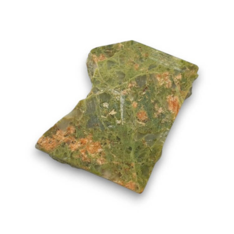 Unakite cut raw 33x25 mm No 1 Unakite cut raw 33x25 mm No 1
