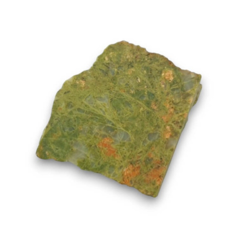 Unakite cut raw 34x32 mm No 10 Unakite cut raw 34x32 mm No 10