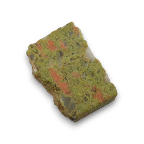 Unakite cut raw 35x26 mm No 23 Unakite cut raw 35x26 mm No 23