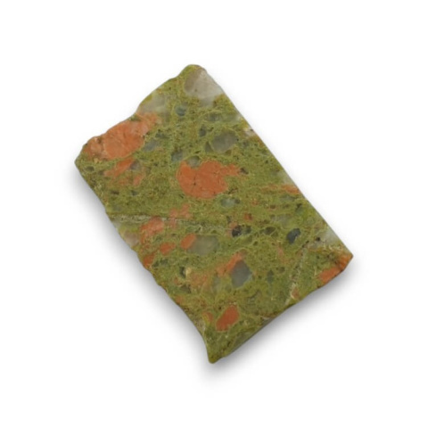 Unakite cut raw 36x24 mm No 32 Unakite cut raw 36x24 mm No 32