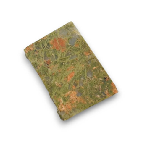 Unakite cut raw 36x27 mm No 16 Unakite cut raw 36x27 mm No 16