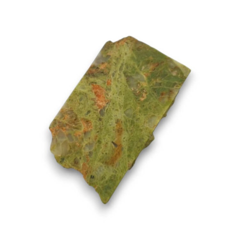 Unakite cut raw 37x22 mm No 53 Unakite cut raw 37x22 mm No 53