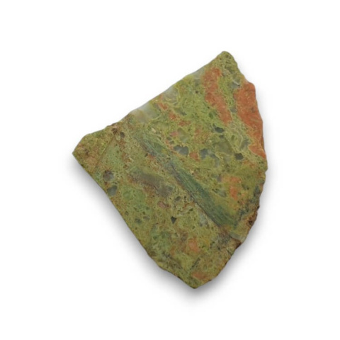 Unakite cut raw 38x38 mm No 40 Unakite cut raw 38x38 mm No 40