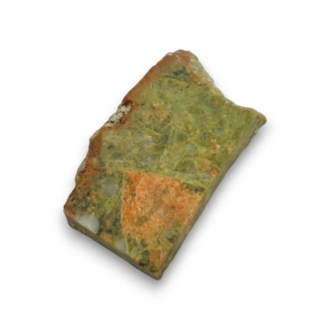 Unakite cut raw 40x24 mm No 21 Unakite cut raw 40x24 mm No 21