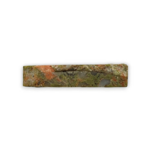 Unakite cut raw 41x26 mm No 17 Unakite cut raw 41x26 mm No 17