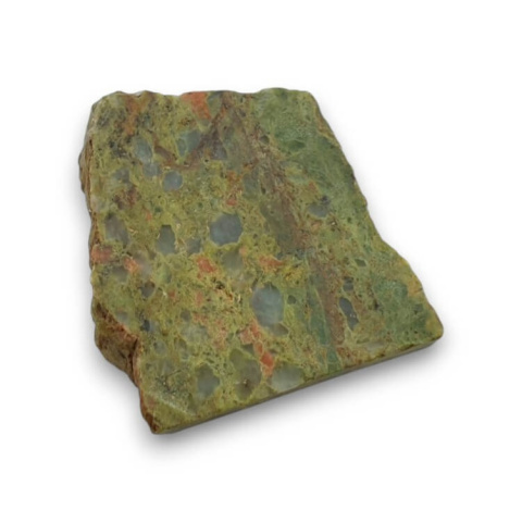 Unakite cut raw 41x39 mm No 39 Unakite cut raw 41x39 mm No 39