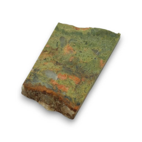 Unakite cut raw 46x29 mm No 8 Unakite cut raw 46x29 mm No 8