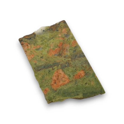 Unakite cut raw 46x29 mm No 8 Unakite cut raw 46x29 mm No 8