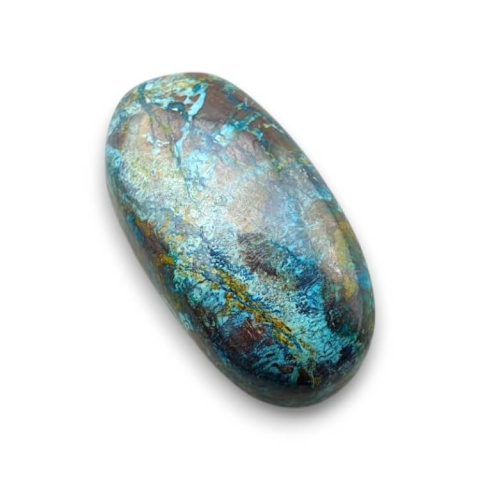 Chryzokola kaboszon 25x13 mm nr 265 Chryzokola kaboszon 25x13 mm nr 265