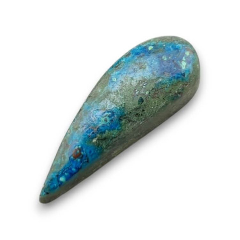 Chryzokola kaboszon 25x9 mm nr 275 Chryzokola kaboszon 25x9 mm nr 275