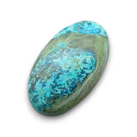 Chryzokola kaboszon 27x16 mm nr 218 Chryzokola kaboszon 27x16 mm nr 218
