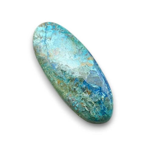 Chryzokola kaboszon 28x12 mm nr 243 Chryzokola kaboszon 28x12 mm nr 243
