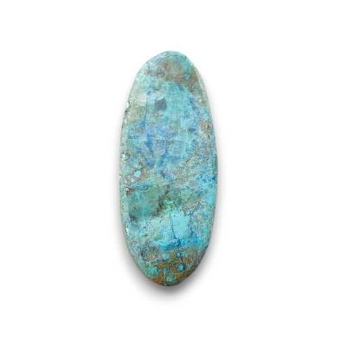 Chryzokola kaboszon 28x12 mm nr 243 Chryzokola kaboszon 28x12 mm nr 243