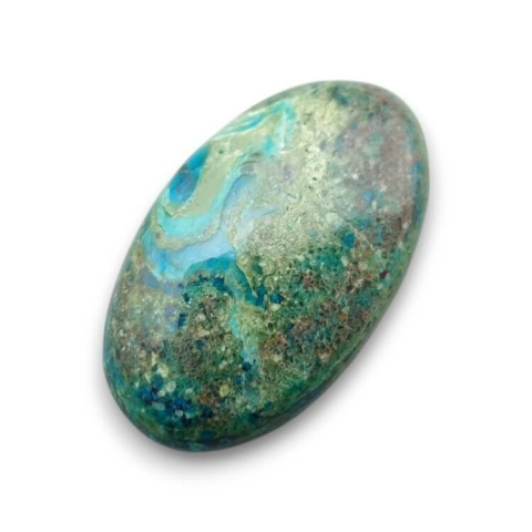 Chryzokola kaboszon 28x17 mm nr 195 Chryzokola kaboszon 28x17 mm nr 195