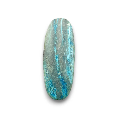 Chrysocola cabochon 29x11 mm no. 245 Chrysocola cabochon 29x11 mm no. 245
