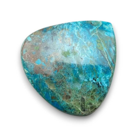 Chryzokola kaboszon 29x29 mm nr 191 Chryzokola kaboszon 29x29 mm nr 191