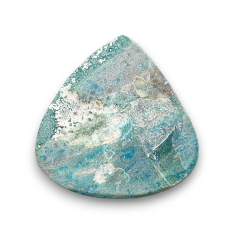 Chryzokola kaboszon 29x29 mm nr 191 Chryzokola kaboszon 29x29 mm nr 191