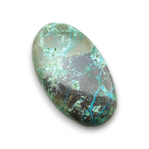 Chryzokola kaboszon 30x18 mm nr 258 Chryzokola kaboszon 30x18 mm nr 258
