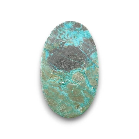Chryzokola kaboszon 30x18 mm nr 258 Chryzokola kaboszon 30x18 mm nr 258
