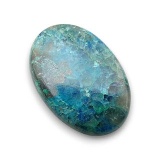 Chrysocola cabochon 30x21 mm no. 216